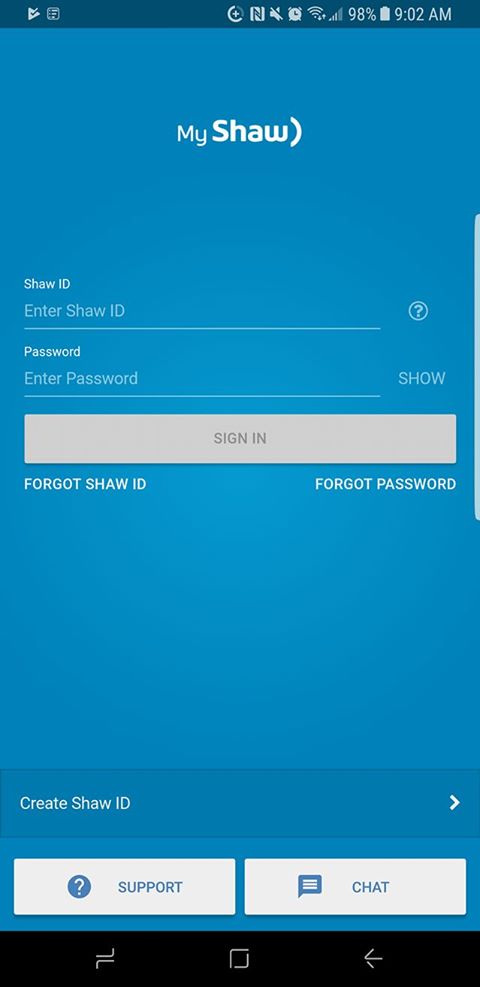 How To Download And Sign Into The My Shaw App