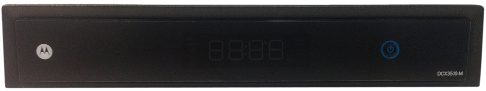 Motorola DCX3510-M Digital Box - Front