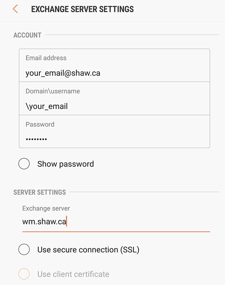 How to add an email account to your mobile device