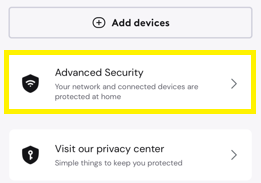 Shaw Home App Advanced Security View Advanced Security Highlight.png