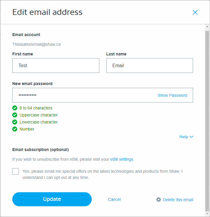 how-do-i-change-my-shaw-email-password