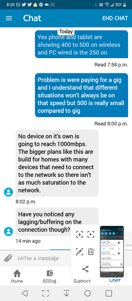 Solved: Shaw gig is not really gig? - Shaw Support